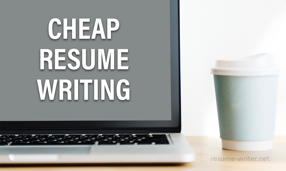 the cheapest cost for resume writing