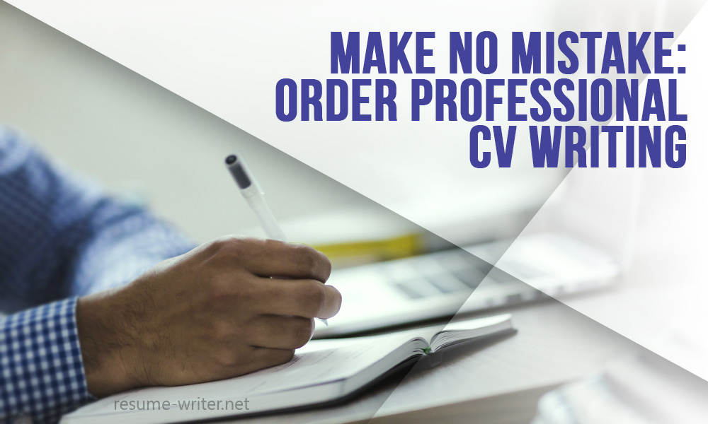 Order professional CV writing
