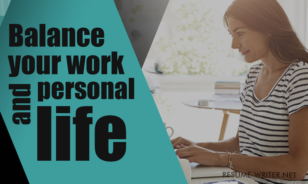 Balance between work and life