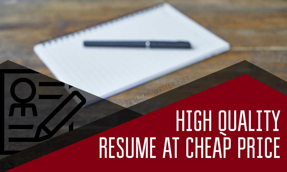 Cost of resume writing service
