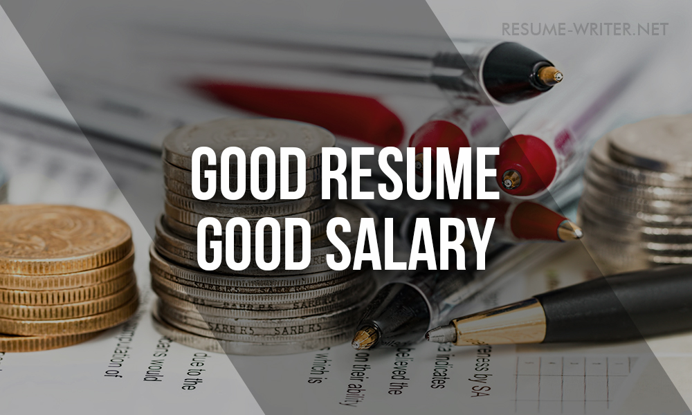 professional resume writer salary